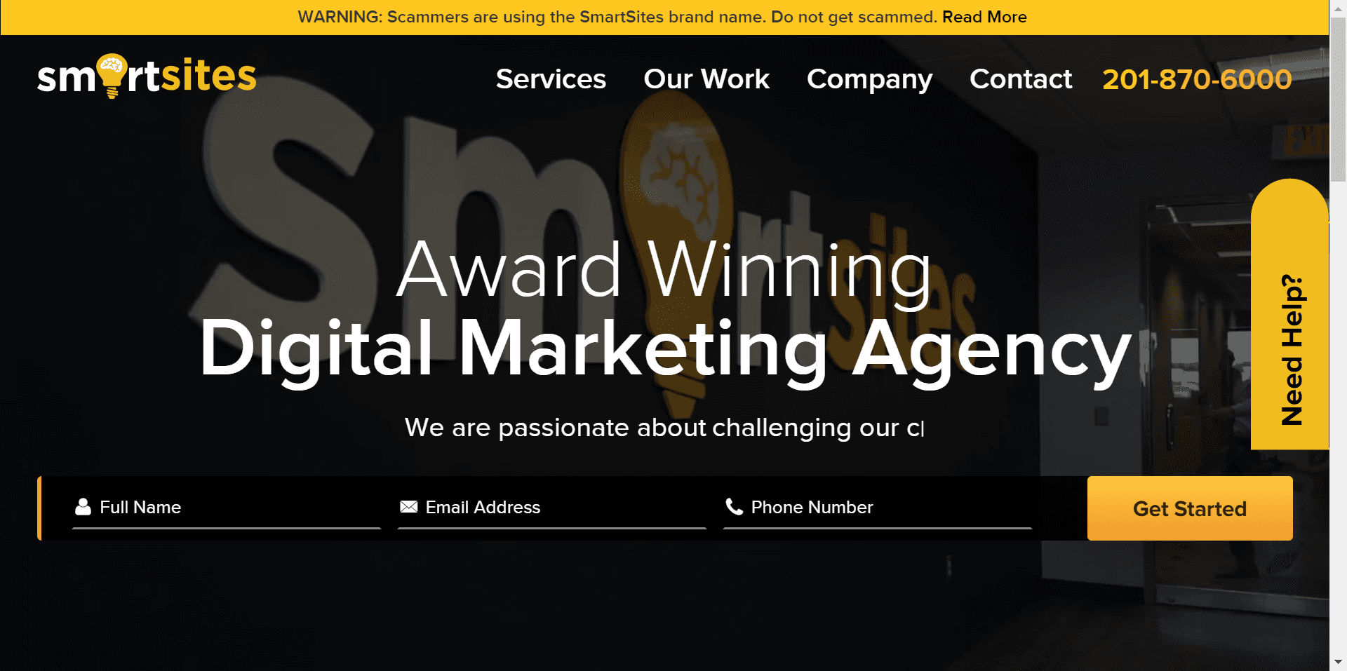 Smart Sites banner