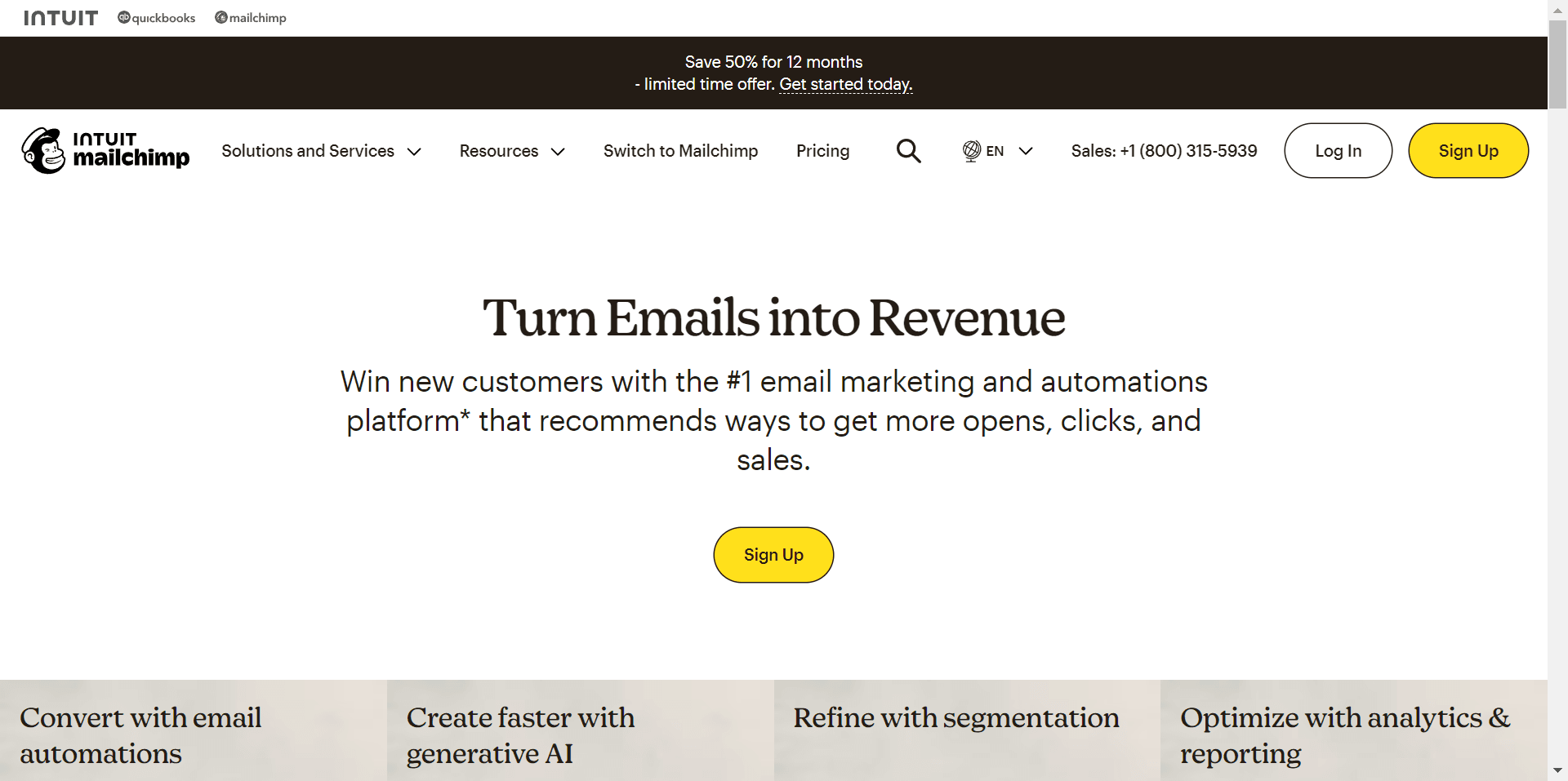 Mailchimp banner