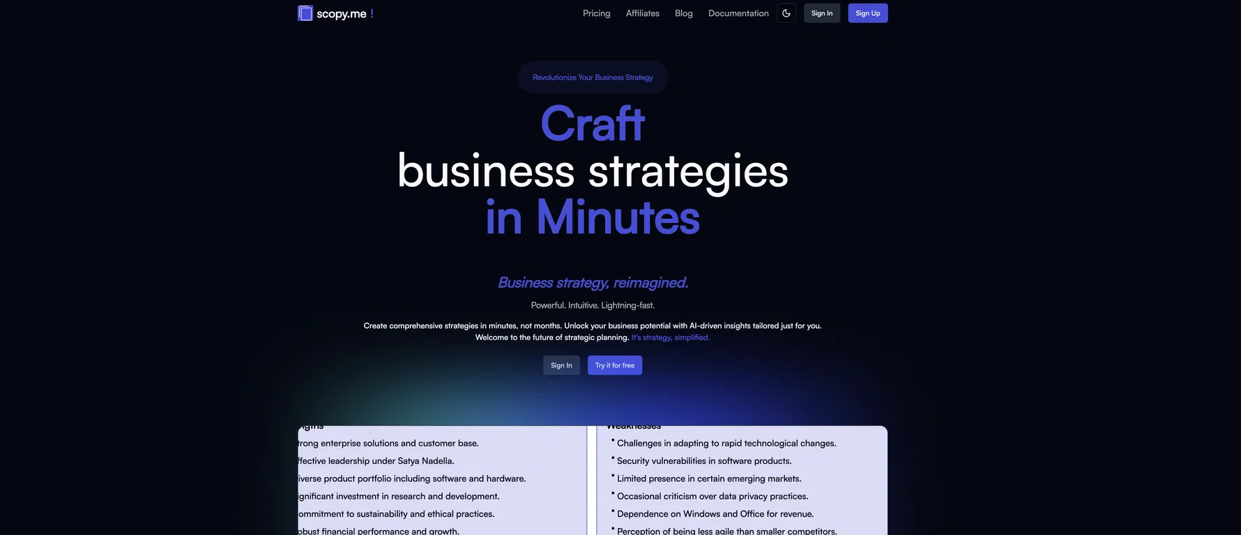 SCOPY.ME banner screenshot