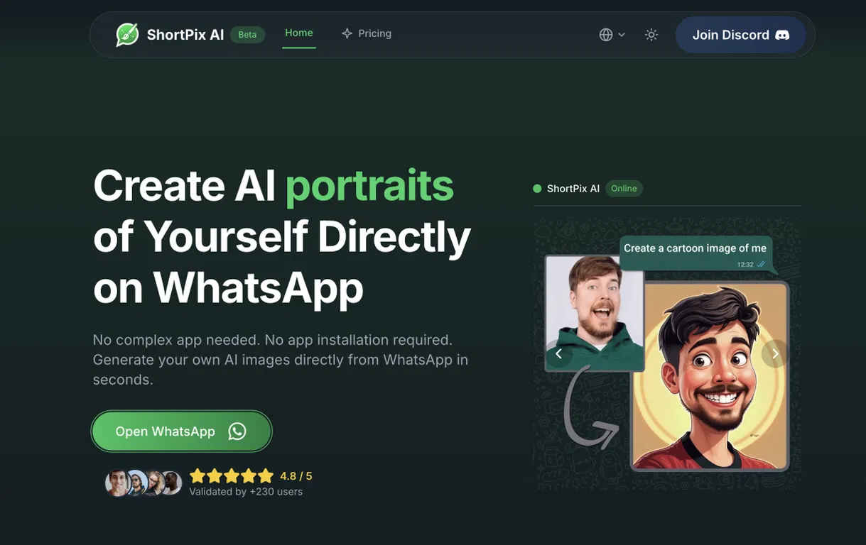 ShortPix AI banner screenshot